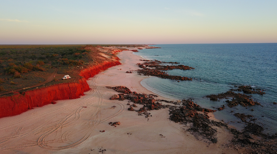 James Price Point cliffs