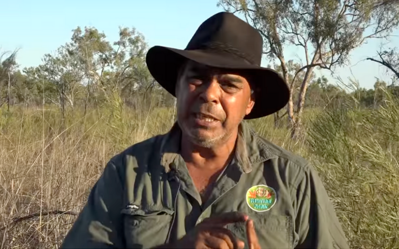 In 2016 Micklo Corpus, a Yawuru Traditional Custodian spoke from his camp on his country at Yulleroo about his fight against Buru Energy.