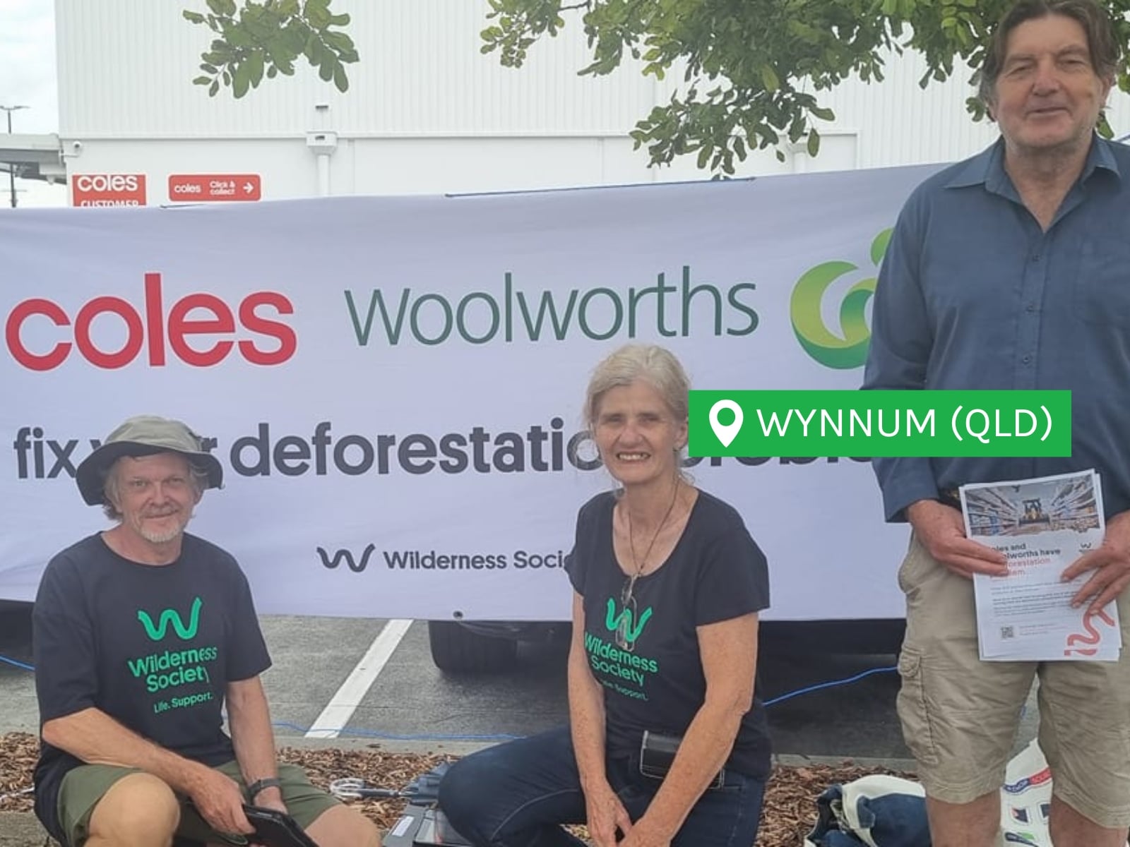 Wynnum Coles: fix your deforestation problem